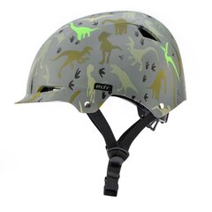 Детский шлем Meteor KS02 Dinosaurs, серый цена и информация | Шлемы | pigu.lt