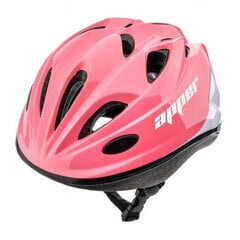 Детский велосипедный шлем Meteor KS07, розовый/белый цена и информация | Шлемы | pigu.lt