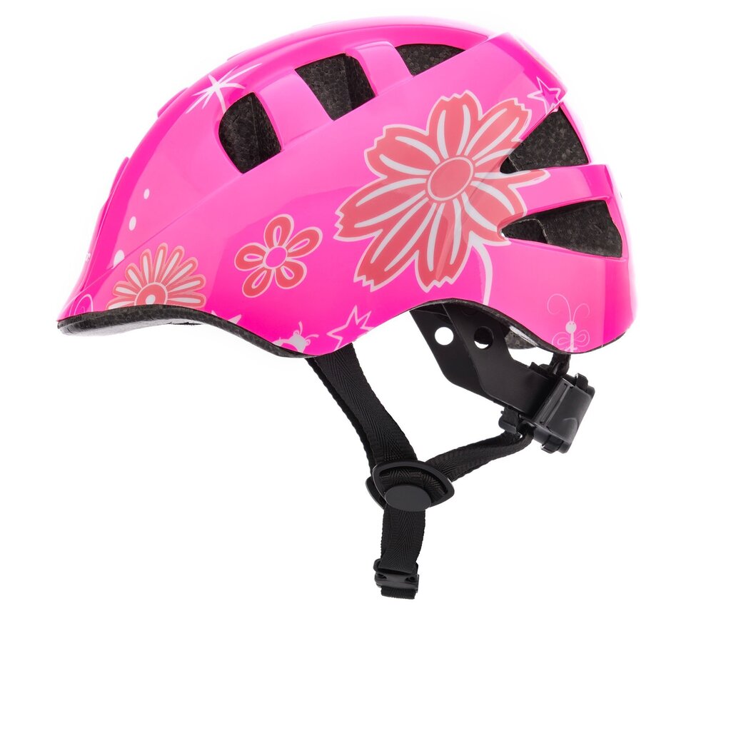 Vaikiškas dviratininko šalmas Meteor KS08, rožinis kaina ir informacija | Šalmai | pigu.lt