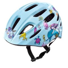 Детский велосипедный шлем Meteor KS01 Mermaid, синий цена и информация | Шлемы | pigu.lt