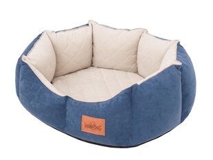 Hobbydog лежак New York Premium, L, Blue, 60x52 см цена и информация | Лежаки, домики | pigu.lt