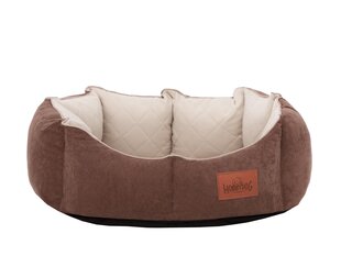 Hobbydog guolis New York Premium, L, Brown, 60x52 cm kaina ir informacija | Guoliai, pagalvėlės | pigu.lt