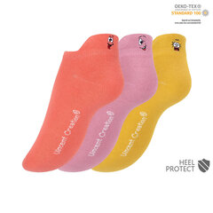 Kojinės moterims Vincent Creation Emoji, 3 poros kaina ir informacija | Moteriškos kojinės | pigu.lt