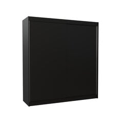 Spinta ADRK Furniture Terecia, juoda kaina ir informacija | Spintos | pigu.lt