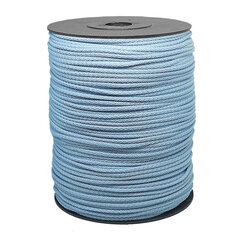 Веревка для вязания 4 мм. цвет светло синий(Нр. 24) 200 м. цена и информация | Принадлежности для вязания крючком | pigu.lt