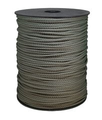 Веревка для вязания 4 мм. цвет пепельно серый(Нр. 90) 200 м. цена и информация | Принадлежности для вязания крючком | pigu.lt