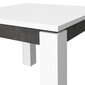 Išskleidžiamas stalas Selsey Brugia, baltas kaina ir informacija | Virtuvės ir valgomojo stalai, staliukai | pigu.lt