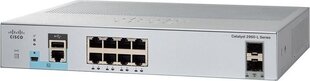 Cisco C1000-8T-2G-L kaina ir informacija | Komutatoriai (Switch) | pigu.lt