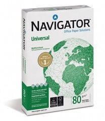 Бумага NAVIGATOR A4, 80g, 500 sheets цена и информация | Тетради и бумажные товары | pigu.lt