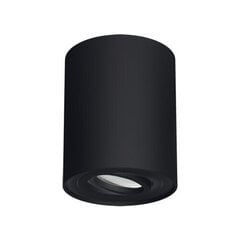 Hary c gu10 juoda į lubas įmontuotas šviestuvas Struhm 124 x 98 x 98 mm kaina ir informacija | Įmontuojami šviestuvai, LED panelės | pigu.lt