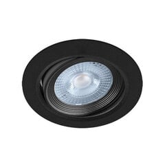 Moni led c 5w 3000k juoda Į lubas montuojamas šviestuvas smd led Struhm 43 x 88 x 88 mm kaina ir informacija | Įmontuojami šviestuvai, LED panelės | pigu.lt