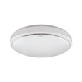 Серебристый 4000k герметичный потолочный светильник led STRÜHM planar led 36w, 65 x 365 x 365 мм