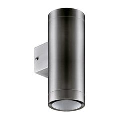 Aster 2xgu10 inox hermetiškas lubų šviestuvas Struhm 210 x 76 x 105 mm kaina ir informacija | Lubiniai šviestuvai | pigu.lt