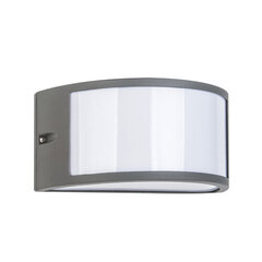 Серый герметичный потолочный светильник STRÜHM greta e27 dark, 115 x 250 x 120 мм цена и информация | Потолочные светильники | pigu.lt