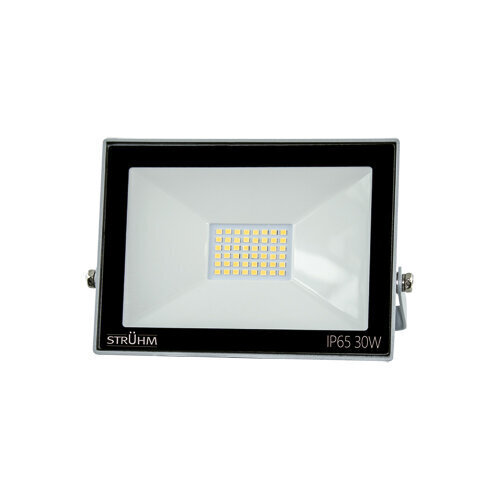 Kroma led 30w pilka 4500k smd led projektorius Struhm147 x 177 x 25 mm kaina ir informacija | Lauko šviestuvai | pigu.lt