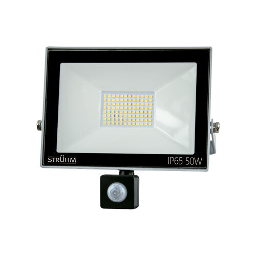 Kroma led s 50w pilka 6500k smd led projektorius su judesio jutikliu Struhm 217 x 229 x 59 mm kaina ir informacija | Lauko šviestuvai | pigu.lt