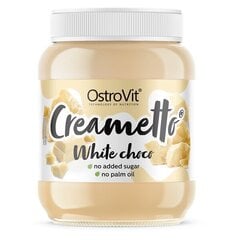 Крем из белого шоколада без сахара OstroVit Creametto White Choco, 350 г цена и информация | Функциональные продукты питания (суперфуд) | pigu.lt