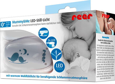 Reer LED prisegamas - pastatomas šviestuvas Mummy&Me цена и информация | Vaikiški šviestuvai | pigu.lt