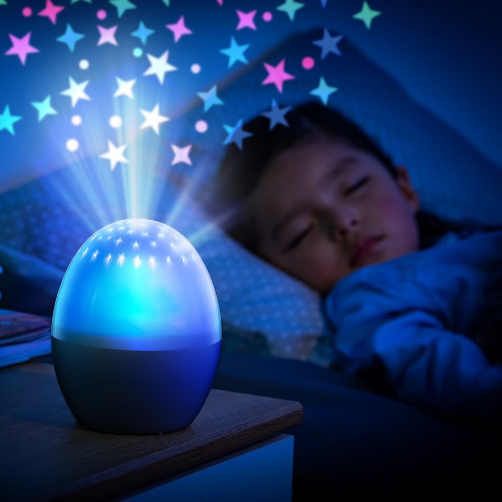 Reer vaikiškas naktinis LED šviestuvas su projektoriumi „Starlino“ kaina ir informacija | Vaikiški šviestuvai | pigu.lt