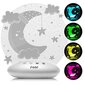 Reer ColourLumy vaikiškas naktinis led šviestuvas - Mėnulis kaina ir informacija | Vaikiški šviestuvai | pigu.lt