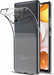 Cиликоновый чехол 0,5 mm для телефона Samsung Galaxy A42 5G, прозрачный цена и информация | Чехлы для телефонов | pigu.lt