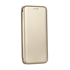 Чехол Elegance Book для Samsung Galaxy A12, цвет золота цена и информация | Чехлы для телефонов | pigu.lt