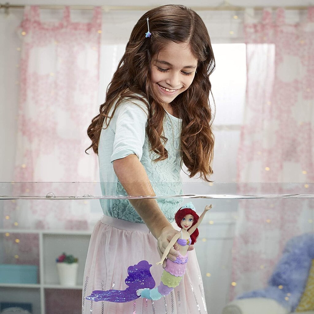 Lėlė undinė Arielė Hasbro Disney Princess, F0399 kaina ir informacija | Žaislai mergaitėms | pigu.lt