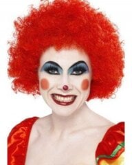 Perukas "Crazy Clown" raudonas kaina ir informacija | Karnavaliniai kostiumai | pigu.lt