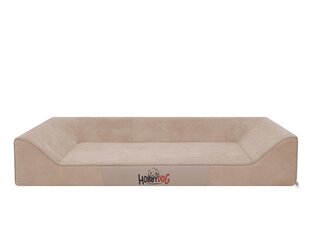 Hobbydog guolis Soft Savoy Beige, XL, 100x78x18 cm kaina ir informacija | Guoliai, pagalvėlės | pigu.lt