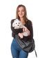 Hobbydog gyvūnų transportavimo krepšys Juliette Graphite цена и информация | Transportavimo narvai, krepšiai | pigu.lt