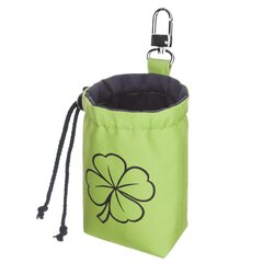 Hobbydog maišelis skanėstams Light Green Clover, 18x5x12 cm kaina ir informacija | Dresūros priemonės šunims | pigu.lt