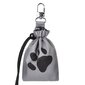 Hobbydog maišelis skanėstams Grey Paw, 18x5x12 cm kaina ir informacija | Dresūros priemonės šunims | pigu.lt