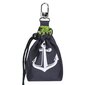 Hobbydog maišelis skanėstams Dark Blue Anchor, 18x5x12 cm цена и информация | Dresūros priemonės šunims | pigu.lt