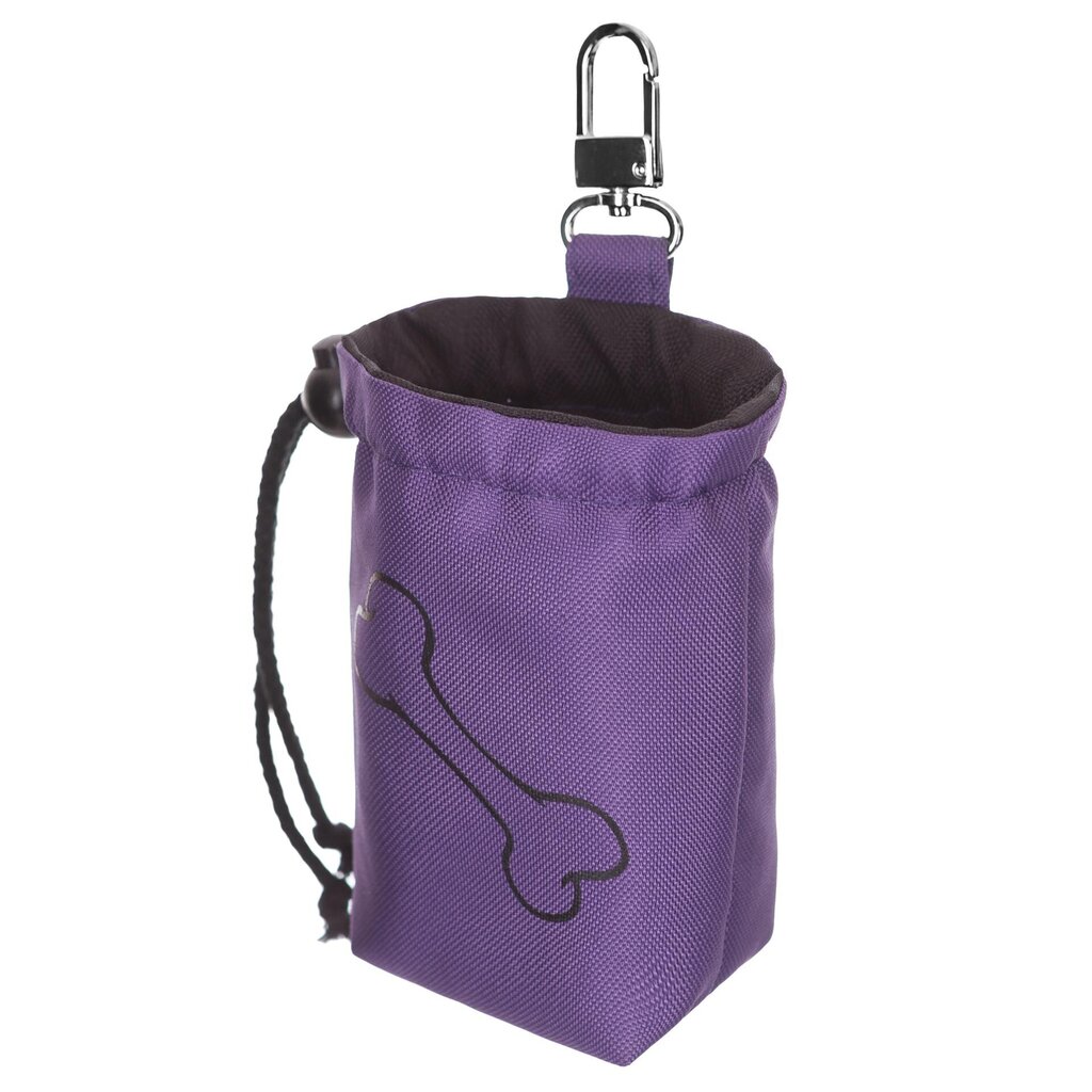 Hobbydog maišelis skanėstams Violet Bone, 18x5x12 cm цена и информация | Dresūros priemonės šunims | pigu.lt
