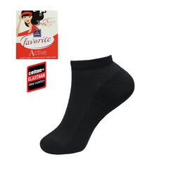 Женские короткие носки Favorite 22174 black цена и информация | Женские носки | pigu.lt