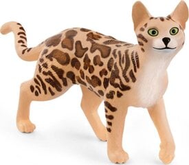 Фигурка кошки бенгальской породы Schleich цена и информация | Игрушки для мальчиков | pigu.lt