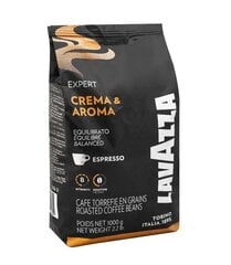 Lavazza Expert Crema & Aroma Kavos pupelės, 1 kg kaina ir informacija | Kava, kakava | pigu.lt