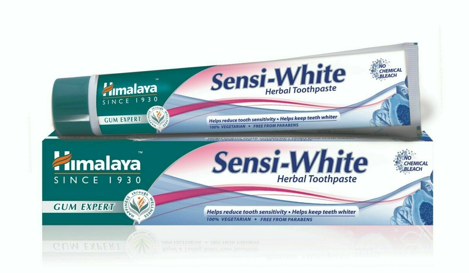 Balinanti dantų pasta jautriems dantims Sensi-White Himalaya Herbals, 75 ml цена и информация | Dantų šepetėliai, pastos | pigu.lt
