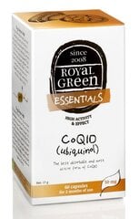 Maisto papildas Royal Green kofermentas Q10, 60 kapsulių цена и информация | Витамины, пищевые добавки, препараты для хорошего самочувствия | pigu.lt