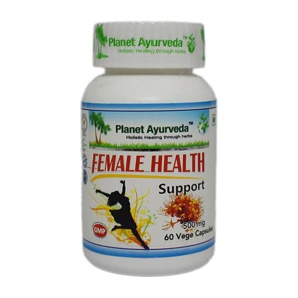 Maisto papildas Planet Ayurveda Female Health, 60 kapsulių цена и информация | Vitaminai, maisto papildai, preparatai gerai savijautai | pigu.lt