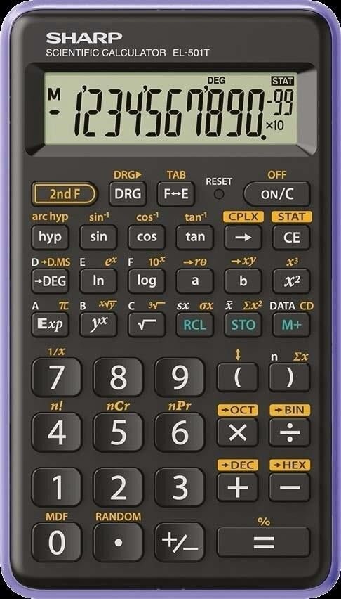  Sharp SH-EL531THBVL Scientific Calculator … : Office Products