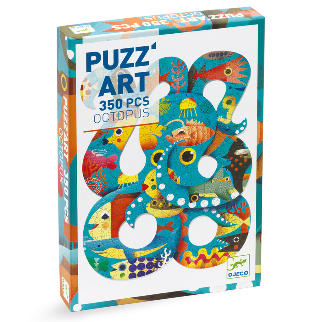 Forminė dėlionė - Aštuonkojis (350 d.), Djeco DJ07651 kaina ir informacija | Dėlionės (puzzle) | pigu.lt