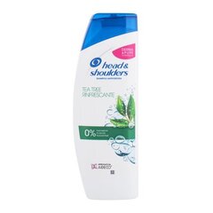 Head & Shoulders Tea Tree Anti-Dandruff Shampoo - Anti-dandruff shampoo with tea tree oil 400ml цена и информация | Шампуни | pigu.lt