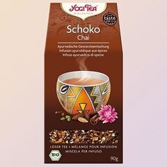 Шоколадный пряный аюрведический чай Yogi Tea, экологичный, рассыпной, 90 г цена и информация | Чай | pigu.lt