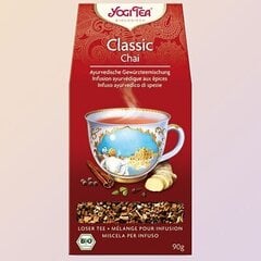 Классический аюрведический чай Yogi Tea, экологичный, рассыпной 90 г цена и информация | Чай | pigu.lt