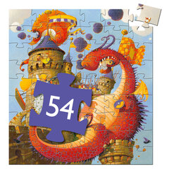 Siluetų dėlionė - Vaillant ir drakonas Djeco, DJ07256, 54 d. kaina ir informacija | Dėlionės (puzzle) | pigu.lt
