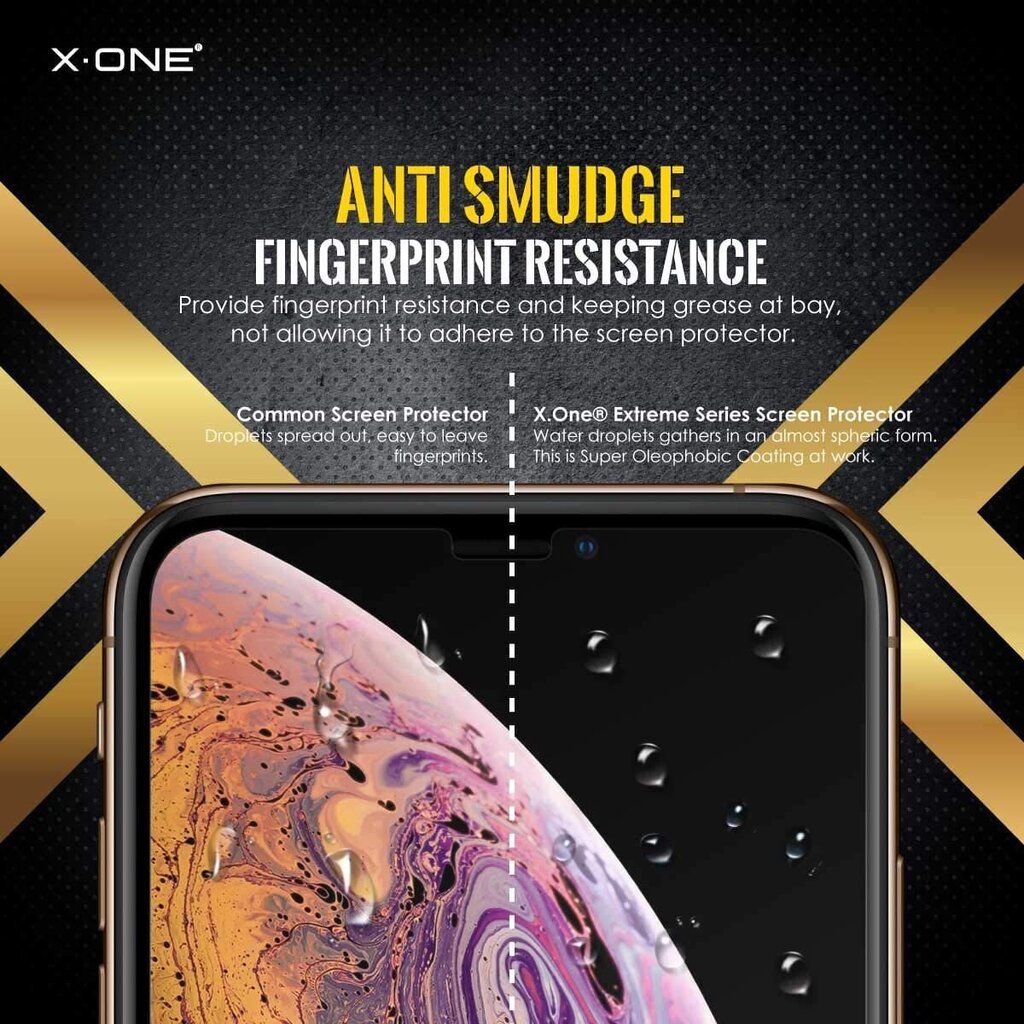 X-One apsauginis stiklas, skirtas iPhone 7 kaina ir informacija | Apsauginės plėvelės telefonams | pigu.lt