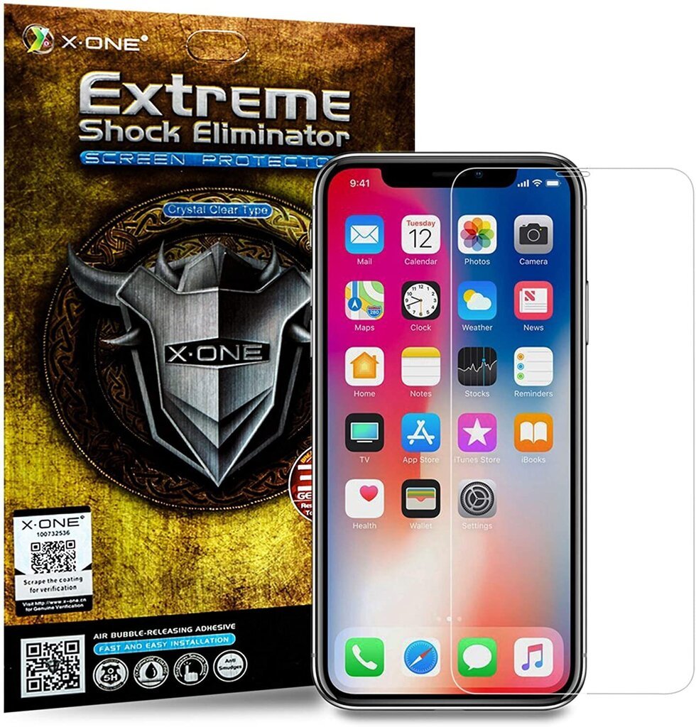 X-ONE apsauginis stiklas, skirtas iPhone 7 Plus цена и информация | Apsauginės plėvelės telefonams | pigu.lt