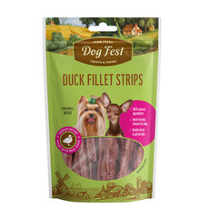 DogFest Грудки утиные, для мини-пород, 55г цена и информация | Лакомства для собак | pigu.lt