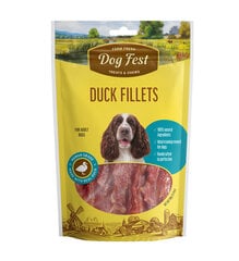 DogFest Утиная соломка, нежная, для взрослых собак, 90г. цена и информация | Лакомства для собак | pigu.lt